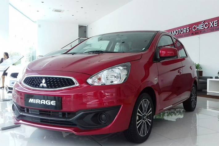 Cái tên thứ 10 trong bảng xếp hạng xe bán chậm nhất trong tháng 3/2019 là mẫu xe giá rẻ Mitsubishi Mirage với doanh số 64 chiếc. Hiện Mirage bán ra thị trường với 3 phiên bản là MT, CVT Eco và CVT. Giá bán lần lượt theo công bố là: 350,5 triệu, 395,5 triệu và 450,5 triệu đồng.
