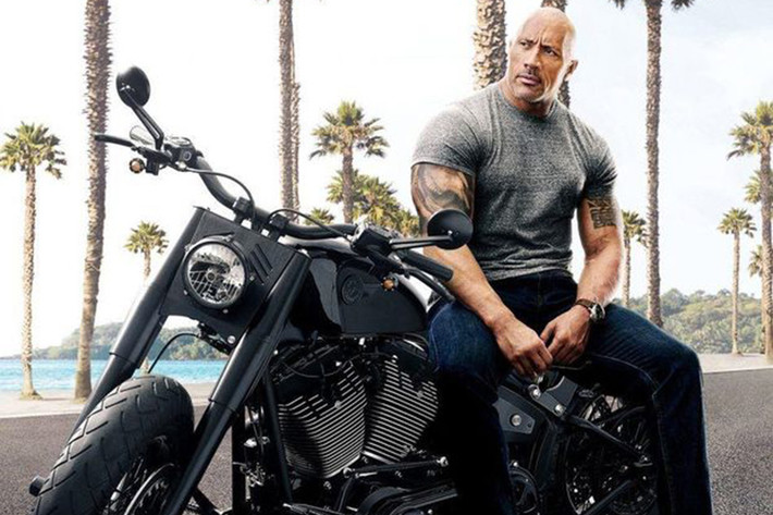 Trong poster của phim Fast & Furious 9 , Hobbs xuất hiện cùng chiếc Harley-Davidson GTB Softail Fat Boy Special. So với Fat Boy nguyên bản, chiếc xe này sở hữu màu đen toàn tập và được thay đổi một vài chi tiết.