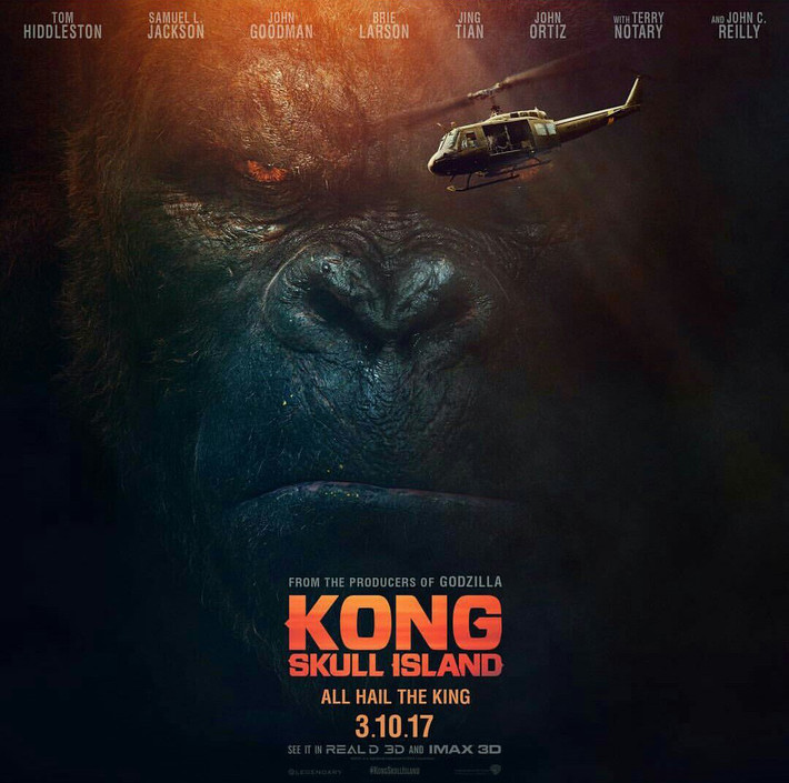 Kong: Đảo đầu lâu là bộ phim quái vật Mỹ năm 2017 của đạo diễn Jordan Vogt-Roberts. Đây cũng là bộ phim Hollywood đầu tiên được quay tại Việt Nam. Ảnh: Scified.