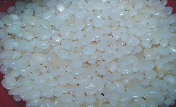 Hạt đắc có màu trắng đục, da trơn láng, ăn giòn sần sật, béo và bùi. Ảnh: Hạt đác tươi Nha Trang.