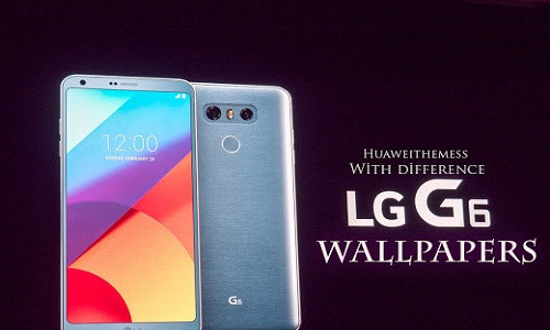 Bộ hình nền gốc của LG G6 được thiết kế theo phong cách đơn giản, thanh lịch. Ảnh: Blogspot.