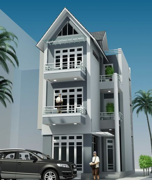 Màu sắc trang nhã thể hiện rõ phong cách châu Âu. Ảnh: Datbinhduong.