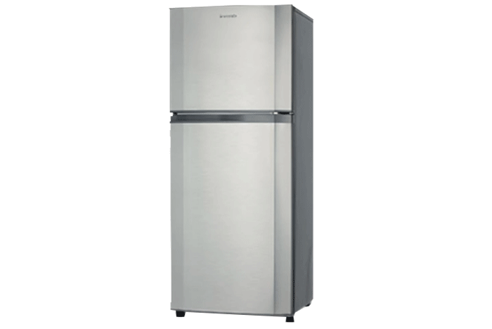 Nếu có nhu cầu mua tủ lạnh dưới 5 triệu đồng của Panasonic, bạn có thể chọn Panasonic NR-BM189GSVN (167 lít) với thiết kế hai cánh cùng hệ thống khử mùi kháng khuẩn tinh thể Bạc Ag Clean. Ảnh: Mediamart.