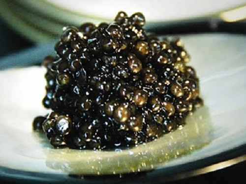Trứng cá tầm thường có giá vài chục triệu đồng, thậm chí hàng tỷ đồng/kg. Ảnh: Zing.