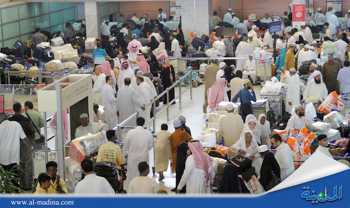 Những hình ảnh nhốn nháo như thế này thường xuyên xảy ra. Ảnh: Al-madina.