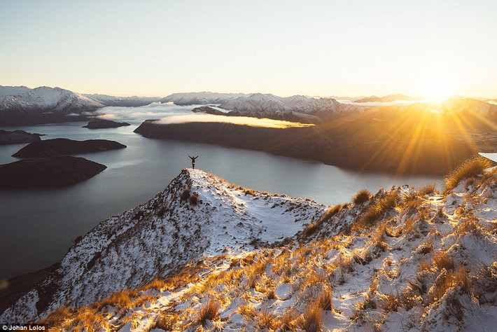 Đỉnh Roys trên hồ Wanaka là địa điểm được nhiều du khách ưa thích.