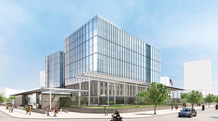 Tập đoàn EYP Architecture & Engineering có trụ sở tại Washington, D.C., là đơn vị phụ trách kiến trúc. Ảnh: Eypae