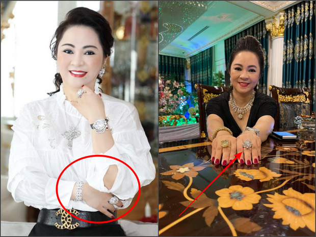 Nữ đại gia Phương Hằng nổi tiếng về việc mạnh tay chi kim cương nhiều tới mức số tiền trong bộ sưu tập kim cương của bà đến nay đã chạm ngưỡng 300 triệu đô (tương đương khoảng 6800 tỷ đồng). Ảnh: Doanh nghiệp & Tiếp thị