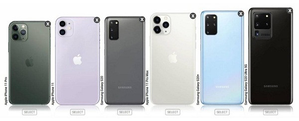 Cùng thời điểm, cả series điện thoại cao cấp Galaxy S20 của Samsung không có một thiết bị nào rơi vào khoảng có kích thước nhỏ gọn. Đây được xem như một trong những "vũ khí bí mật" của iPhone 12 hẳn khiến nhiều người dùng điện thoại Android ghen tị với fan Táo.