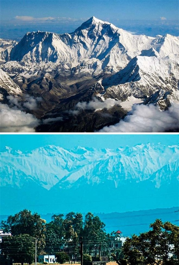 Tháng 4/2020 chứng kiến sự xuất hiện lần đầu của một phần dãy núi Himalaya ở Ấn Độ sau 30 năm, do mức độ ô nhiễm giảm cực mạnh.