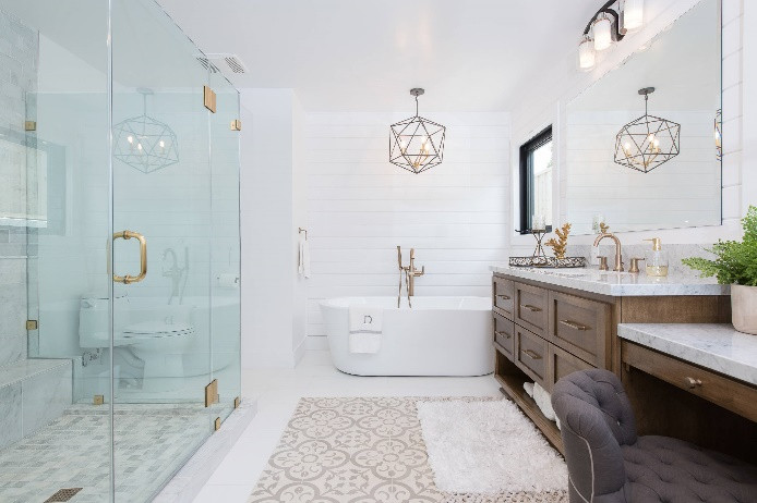 Phòng tắm theo phong cách spa sẽ được lựa chọn nhiều hơn khi mọi người tìm cách tạo ra không gian mới để tận hưởng thời gian ở nhà.