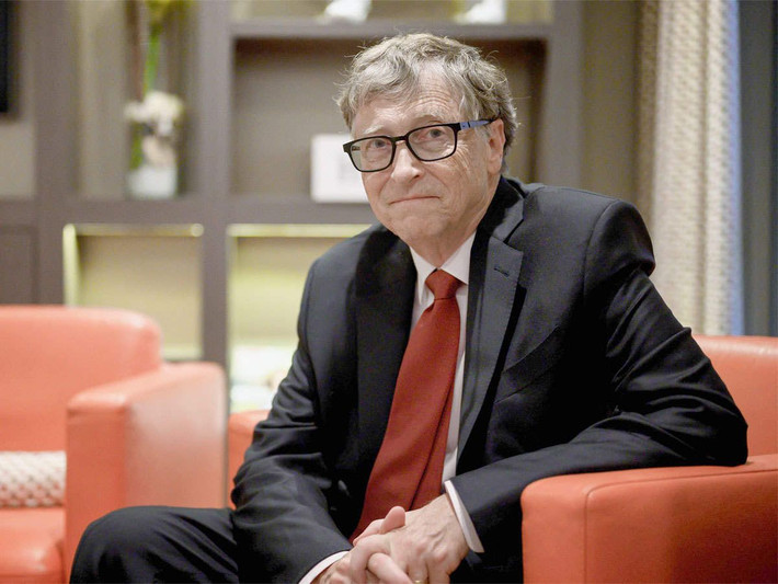Đồng sáng lập Microsoft - tỷ phú Bill Gates đứng ở vị trí số 3 với khối tài sản 134 tỷ USD.