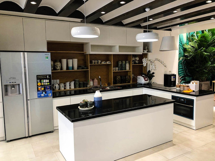 Nhà của Hồ Quang Hiếu thiết kế mở, tận dụng tối đa ánh sáng giúp không gian trong nhà thêm rộng rãi. Ảnh: Lao động.