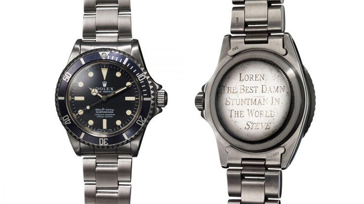 Chiếc đồng hồ Rolex Submariner được làm bằng thép không gỉ và có khả năng chống nước đến 200 mét.