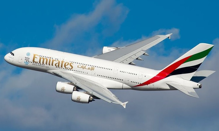Với sức chứa 555 hành khách, Airbus A380 là một trong những máy bay thương mại lớn nhất và nhanh nhất hiện nay. Ảnh: Hotcars