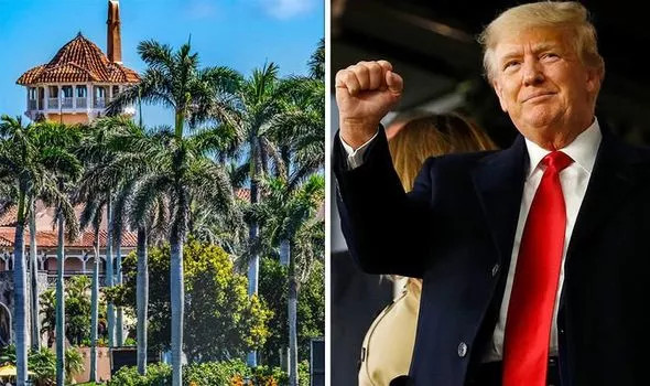 Cựu tổng thống Donald Trump xác nhận với CNN rằng, ngày 8/8, FBI đã thực hiện lệnh khám xét tại khu nghỉ dưỡng Mar-a-Lago của ông ở Palm Beach, bang Florida. Ảnh: Getty