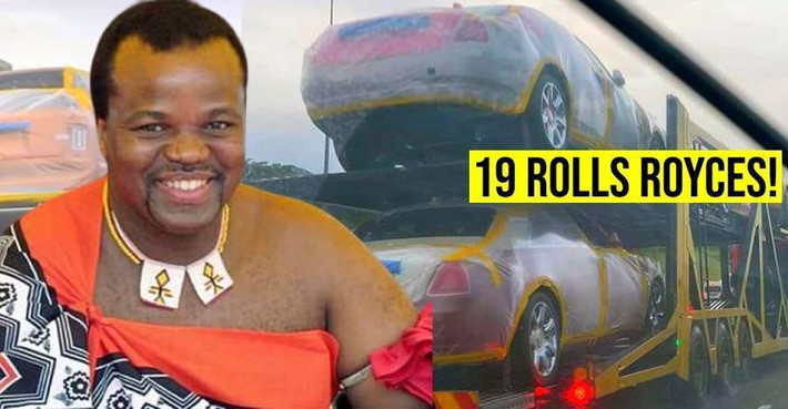 Vua Mswati III từng gây sốt khi một lúc mua đến 19 chiếc xe sang Rolls-Royce để tặng cho 15 người vợ. Những chiếc Rolls Royce được nhà vua mua không được tiết lộ cụ thể.