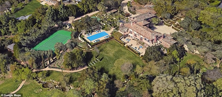 Theo tờ DailyMail, Harry và Meghan đã bỏ ra 14,7 triệu USD để mua một biệt thự hoành tráng ở khu Montecito thuộc Santa Barbara, California (Mỹ). Ảnh: Google maps.