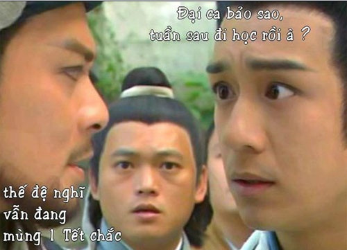 Cười đau bụng với ảnh vui hết tết.