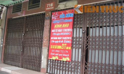 Cũng có những quán tuy đã đến ngày mở cửa nhưng chưa có dấu hiệu khởi động lại sau kỳ nghỉ Tết.