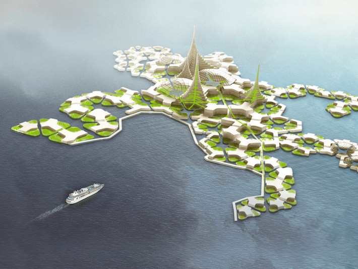 Tỷ phú người Mỹ Peter Thiel quyết định đầu tư 1,25 triệu USD cho viện Seasteading trong dự án xây dựng "quốc gia nổi" để có được một cuộc sống hoàn toàn độc lập, không phải tuân theo luật pháp của bất cứ quốc gia nào cũng như các công ước đạo đức khác.