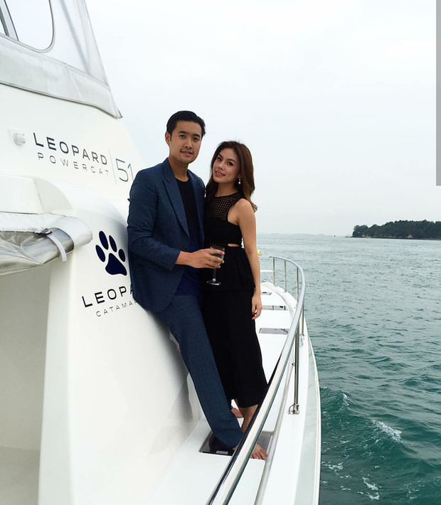Những kỳ nghỉ sang chảnh không phải điều lạ với vợ chồng Richard. Nguồn ảnh: Instagram.
