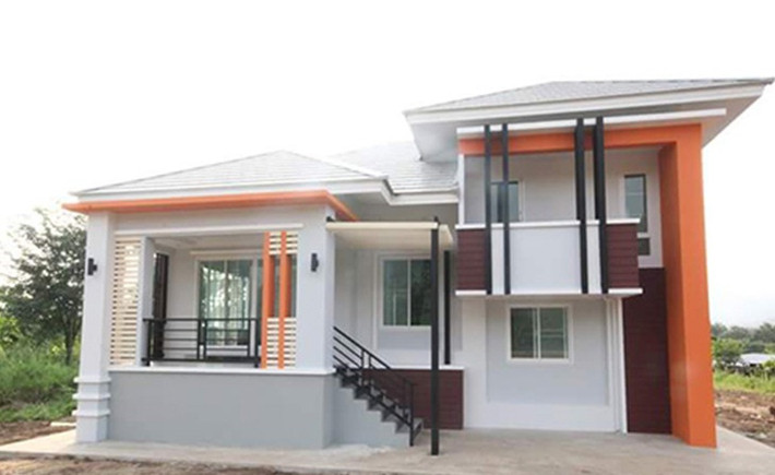 Thiết kế gác lửng là một cách hiệu quả tận dụng triệt để diện tích của ngôi nhà mà không ảnh hưởng tới chiều cao, lại tiết kiếm chi phí xây dựng. Ảnh: Nhaxinhcenter.
