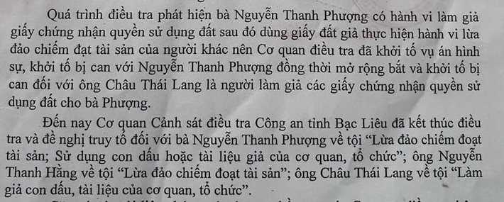 Theo cáo trạng, từ năm 2001 đến 2017, Nguyễn Thanh Hằng đã ký chuyển nhượng, thế chấp hoặc ủy quyền tạo điều kiện cho Nguyễn Thanh Phượng (vợ ông Hằng) chiếm đoạt số tiền gần 5 tỷ đồng. Ảnh: Lao động.
