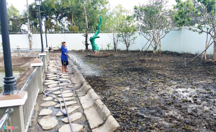 "Khu đất trồng cây lâu năm của tôi rộng 6.500 m2. Tôi tính nợ giấy phép, chờ sau này xin được thì bổ sung sau", ông Ngọ nói với Zing.vn.