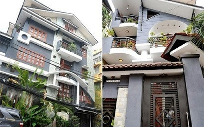 Trước đây, tổ ấm của vợ chồng Lý Hải - Minh Hà tọa lạc ở quận 10. Đó là một ngôi nhà ba tầng, hai mặt tiền có kiến trúc đẹp, trị giá ước tính khoảng 40 tỷ đồng ở thời điểm xây dựng. Ảnh: Lao động.