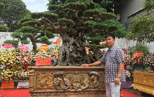 Tác phẩm sanh cổ "Tiên lão giáng trần" được ông Phan Văn Toàn (TP.Việt Trì, tỉnh Phú Thọ) mua lại với giá 28 tỷ đồng. Ảnh: Dân Việt.