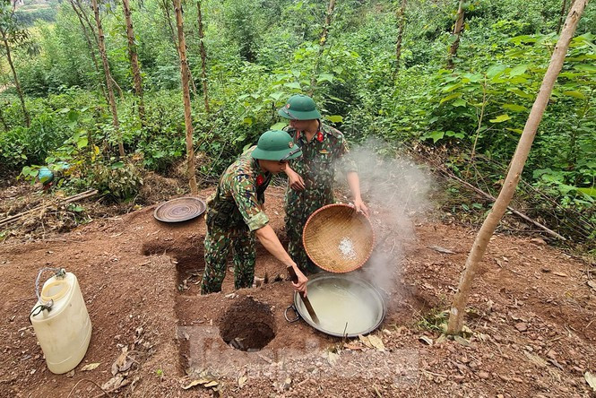Thực hành đảm bảo công tác hậu cần trong cuộc diễn tập