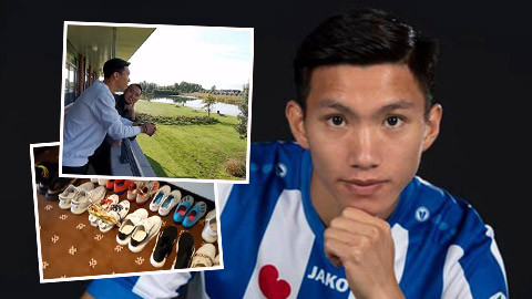 Do nhà riêng mà CLB SC Heerenveen sắp xếp cho Đoàn Văn Hậu đang sửa chữa nên tạm thời hậu vệ 20 tuổi sẽ ở tại khách sạn Wolvega trong khoảng 2 tuần. Ảnh: Bongdaplus.