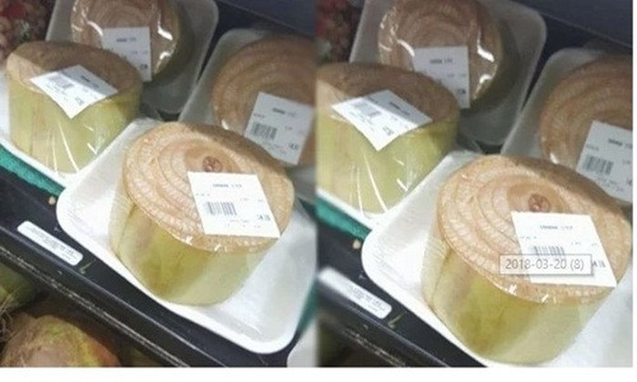 Nhiều người tỏ ra ngạc nhiên vì khúc thân chuối ở Việt Nam thường dùng là thức ăn cho lợn, thậm chí bỏ đi. Ảnh: Facebook.
