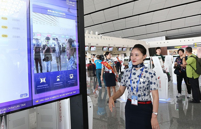 Hai hãng hàng không nhà nước của Trung Quốc là China Eastern Airlines và China Southern Airlines sẽ là hãng bay Trung Quốc đầu tiên vận hành tại sân bay mới này. Ảnh: Ecns.