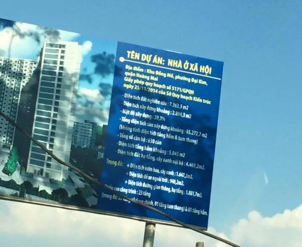 Dự án nhà ở xã hội Đồng Mô nằm trên đường Vũ Tông Phan, khu Đồng Mô, phường Đại Kim, quận Hoàng Mai, Hà Nội, cách Ngã Tư Sở và khu Royal City khoảng 4km.