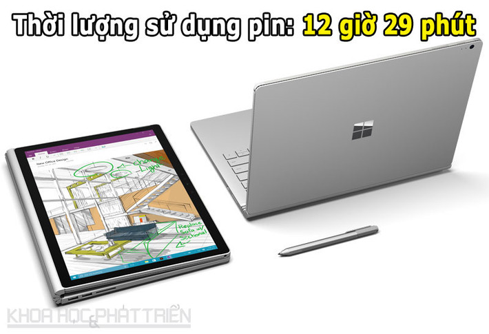 6. Microsoft Surface Book.