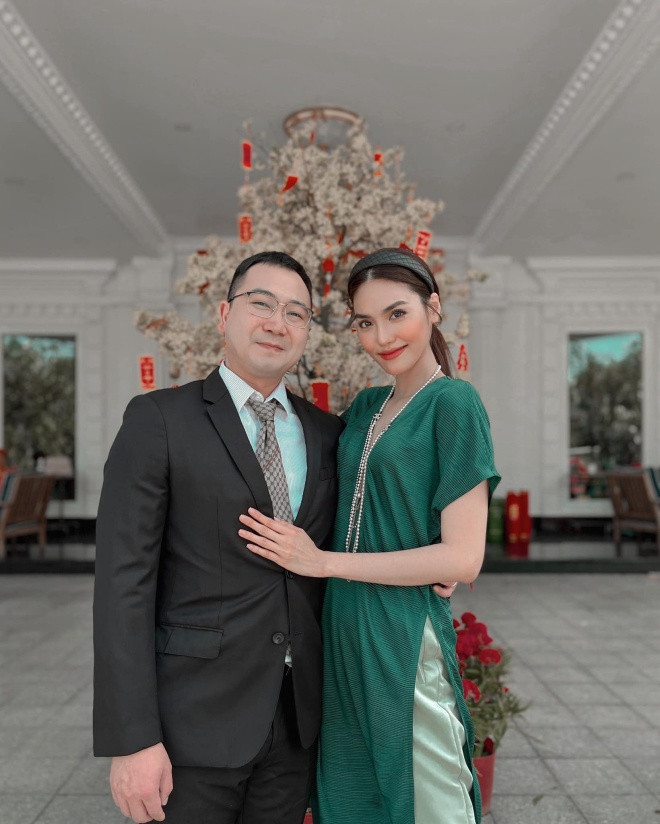 Sau khi kết hôn với doanh nhân John Tuấn Nguyễn vào tháng 10/2018, Lan Khuê chuyển về sống trong căn biệt thự dát vàng tại TP HCM. Ảnh: FBNV