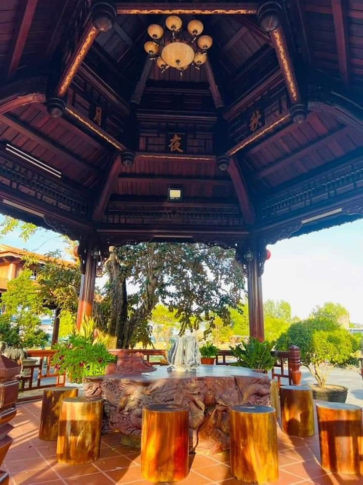 Chòi nghĩ để thưởng lãm cảnh và trà.