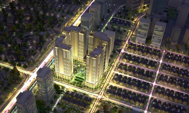 Dự án chung cư Eco Green City Nguyễn Xiển tọa lạc ngay cạnh trục đường Vành Đai 3, gồm 4 tòa cao 35 tầng, 3 tầng thương mại, 1 tầng hầm với hơn 1000 căn hộ đưa ra thị trường. Chủ đầu tư dự án là Công Ty TNHH Bất Động Sản Và Xây Dựng Việt Hưng.