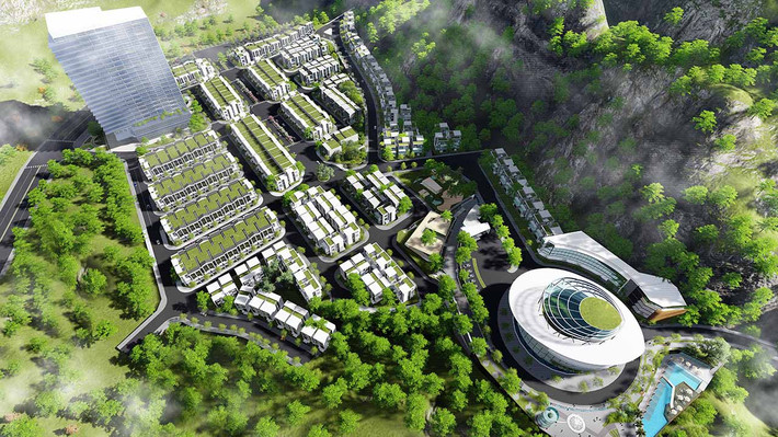 Dự án khu dân cư cao cấp Hoàng Phú được UBND tỉnh Khánh Hòa cấp giấy chứng nhận đầu tư lần đầu tháng 2/2011 với diện tích hơn 11,5 ha, thời gian 40 năm. Ảnh: Homedy.