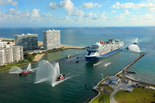 Được xây dựng tại nhà máy đóng tàu Chantiers de l'Atlantique ở St. Nazaire (Pháp), Celebrity Edge là tàu du lịch Celebrity Cruises mới đầu tiên trong 6 năm.