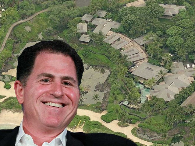 Người sáng lập và giám đốc điều hành công ty máy tính Dell, Michael Dell thường cùng gia đình đến thư giãn tại khu nghỉ dưỡng khổng lồ ở Hawaii có tên gọi "Raptor Residence”. Ảnh: BI.