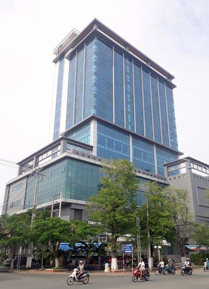 Theo Tiền phong, Công ty Bán đấu giá tài sản Nguyên Tâm (TP Cần Thơ) vừa thông báo bán đấu giá tòa nhà Bạc Liêu Tower. Ảnh: Tiền phong.