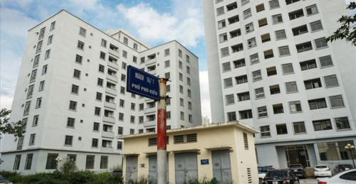Khu tái định cư Phú Diễn có tổng diện tích 122.470m2 bao gồm 118.150 m2 đất để thực hiện dự án di dân và 4.320m2 đất tạm giao để quản lý chống lấn chiếm. Quy mô dân số quy hoạch là 3.077 người. Ảnh: Lao động.