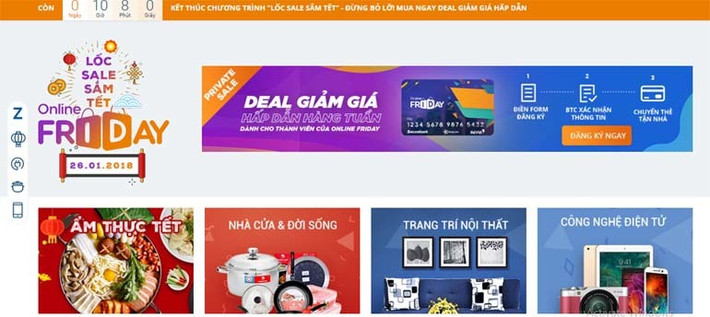 Ban tổ chức Online Friday 2018 cũng dự kiến có thể đáp ứng 5 triệu lượt người truy cập hệ thống và 120.000 người truy cập cùng lúc. Ảnh: Internet.