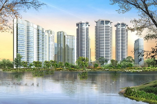 Dự án khu phức hợp Đầm Sen (phường 3, quận 11) của Công ty Cổ phần Quốc tế C&T có quy mô 5,5ha, với quy mô dân số dự kiến khoảng 6.600 người. Ảnh: Plo.