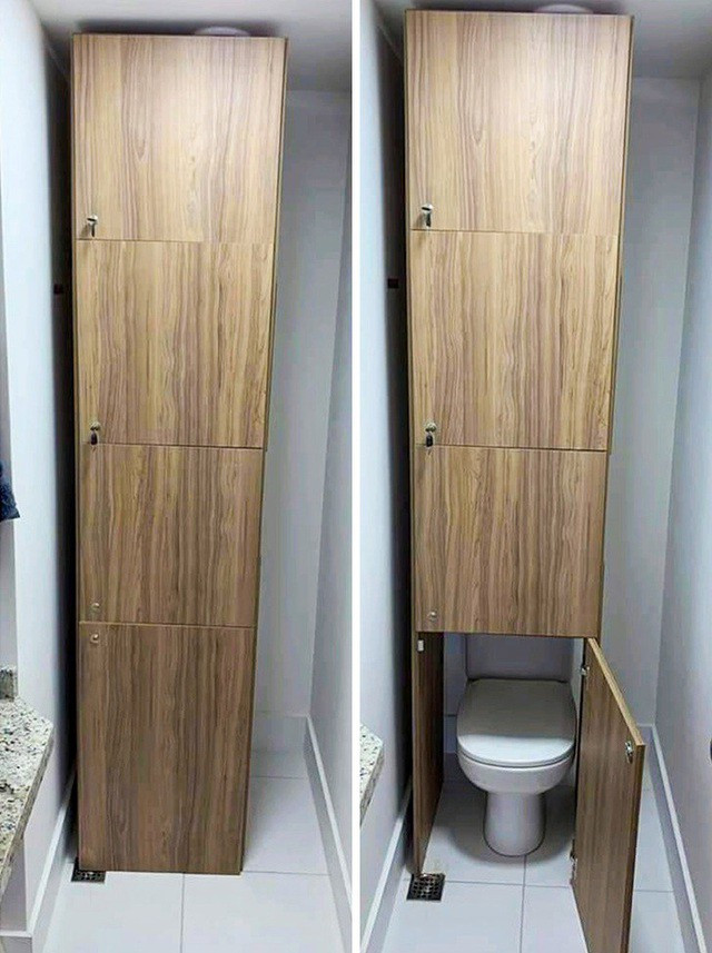 Nhà vệ sinh thiết kế như muốn đánh đố người sử dụng.
