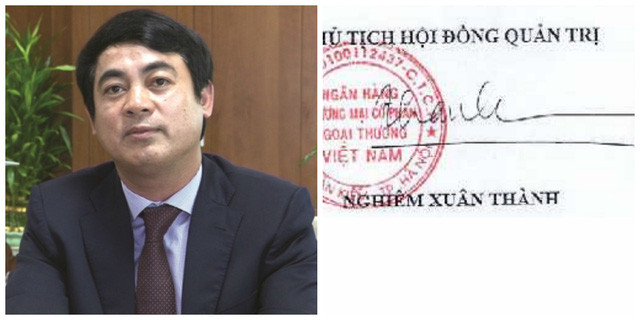 Ông Nghiêm Xuân Thành giữ vị trí Chủ tịch HĐQT Ngân hàng - TMCP Ngoại thương Việt Nam từ tháng 11/2014.