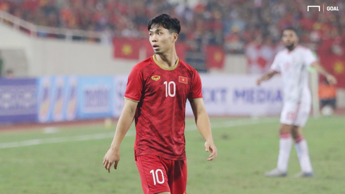 Ra sân 3 trận trong 4 trận đấu của đội tuyển Việt Nam tại vòng loại World Cup 2022, chưa đóng góp một bàn thắng nào, tiền đạo Công Phượng vẫn nhận được nhiều kỳ vọng của HLV Park Hang Seo. Ảnh: Goal.
